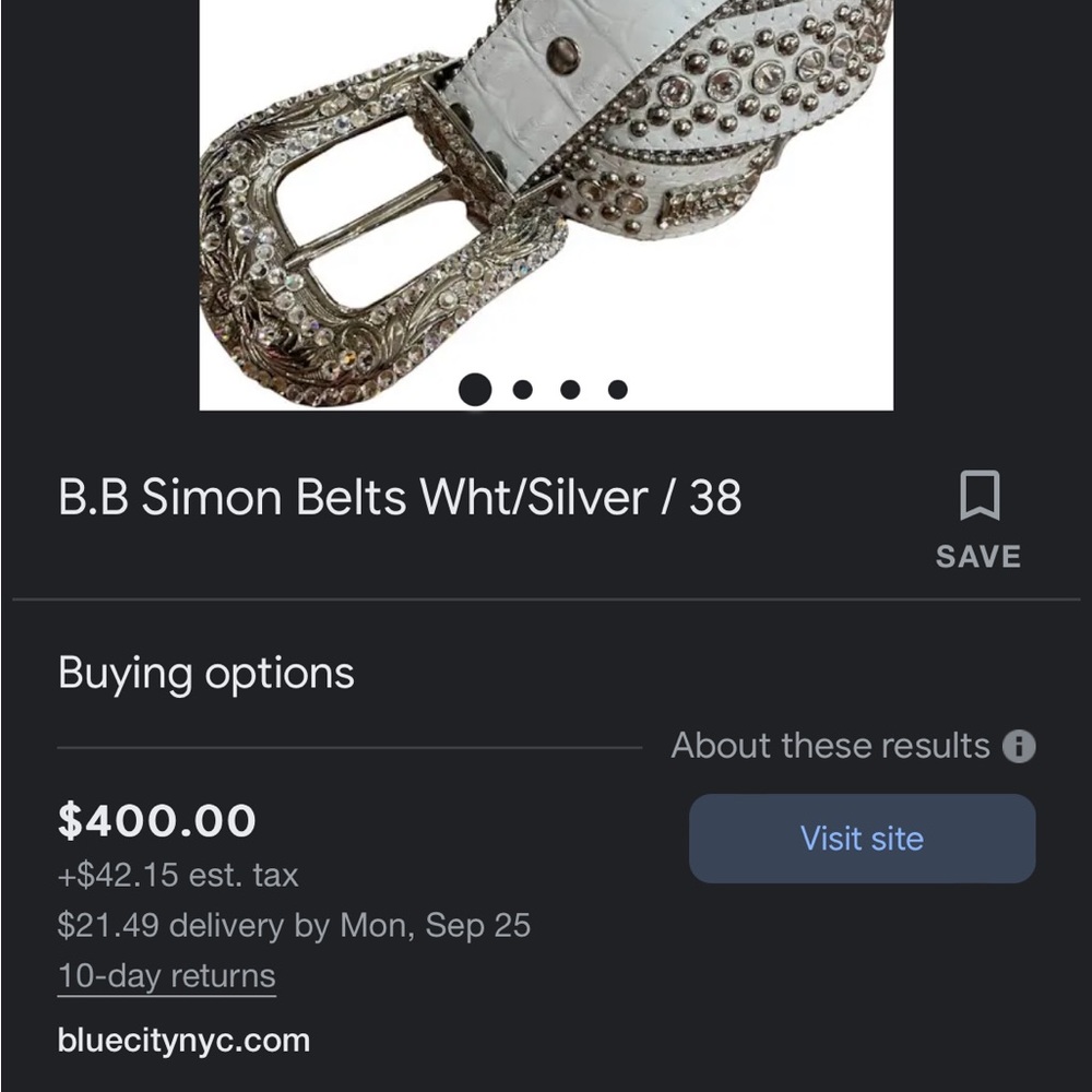 Bb Simon belt